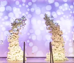  Reception Rentals - White Silk Centerpieces  - Copy