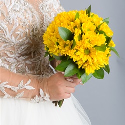 Daisy Cluster Hand Tied Bouquet