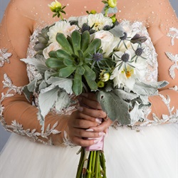 Dahlia Succulent Bouquet