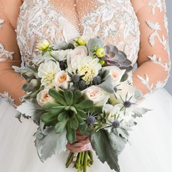 Dahlia Succulent Bouquet