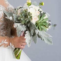 Dahlia Succulent Bouquet