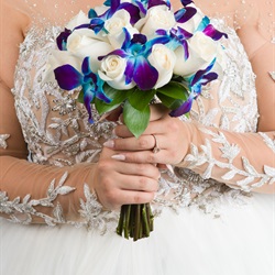 Eighteen Rose Dendrobium Orchid Mix Bouquet