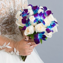 Eighteen Rose Dendrobium Orchid Mix Bouquet