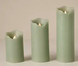 Parade of Candles and Rose Petals 