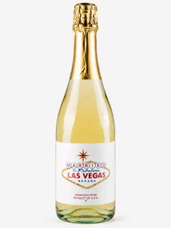 Married in Las Vegas Champagne 