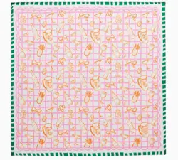 Summer Bride Silk Lemon Scarf  - Copy