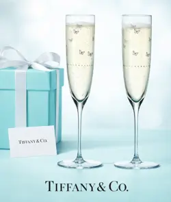 Tiffany & Co. | Tiffany Jardin Champagne Flutes