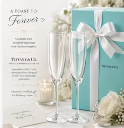 Tiffany & Co. | Return to Tiffany Champagne Flutes  - Copy