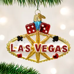 Las Vegas Sign Ornament 