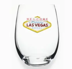 Just Married Stemless Wine Glass  - Copy